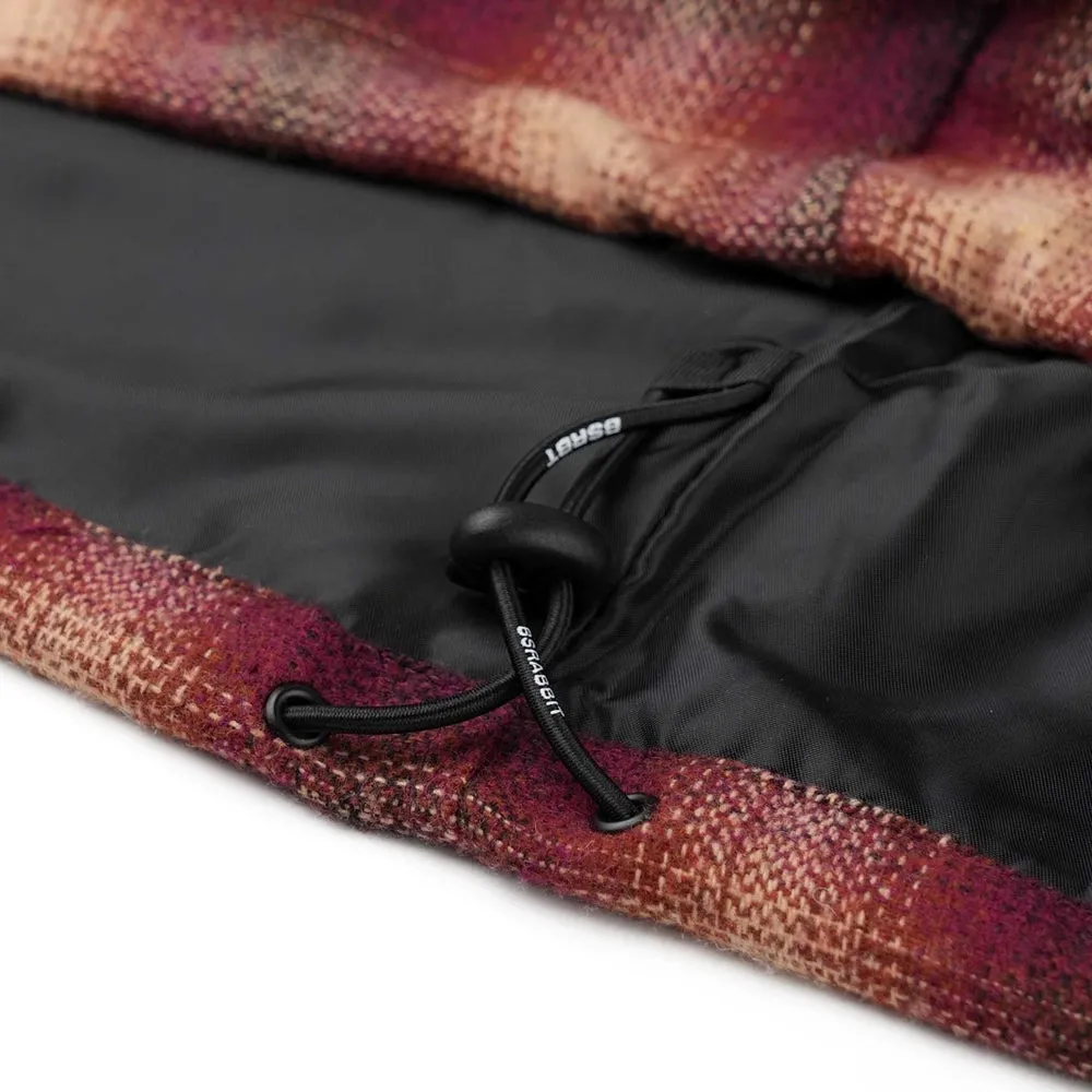 DSXBS HOODED JACKET RED CHECK