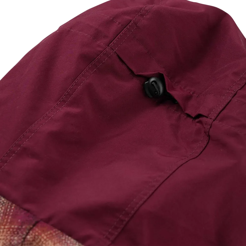 DSXBS HOODED JACKET RED CHECK