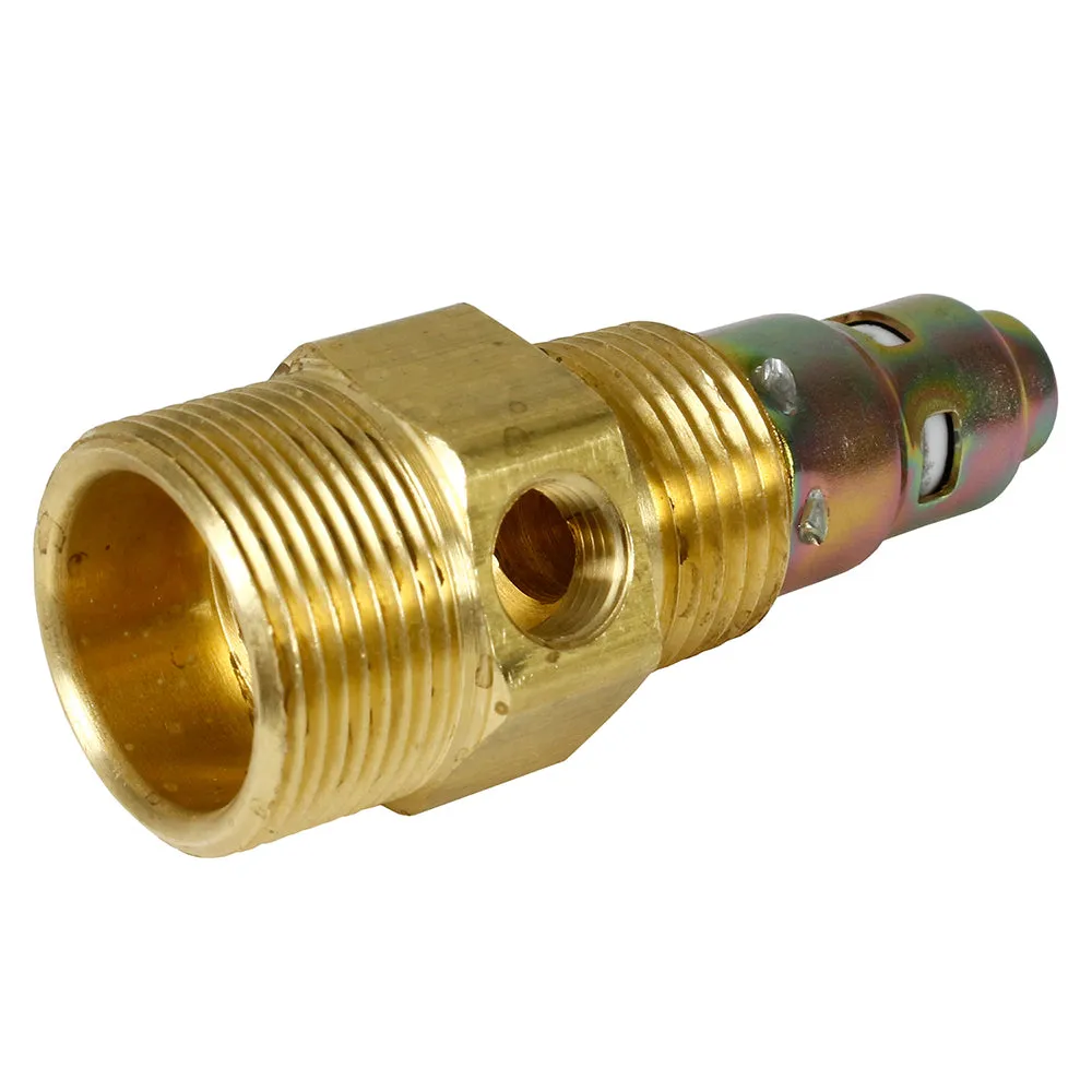 In Tank Brass Air Compressor Check Valve 1/2" Male NPT x 3/4" Compression