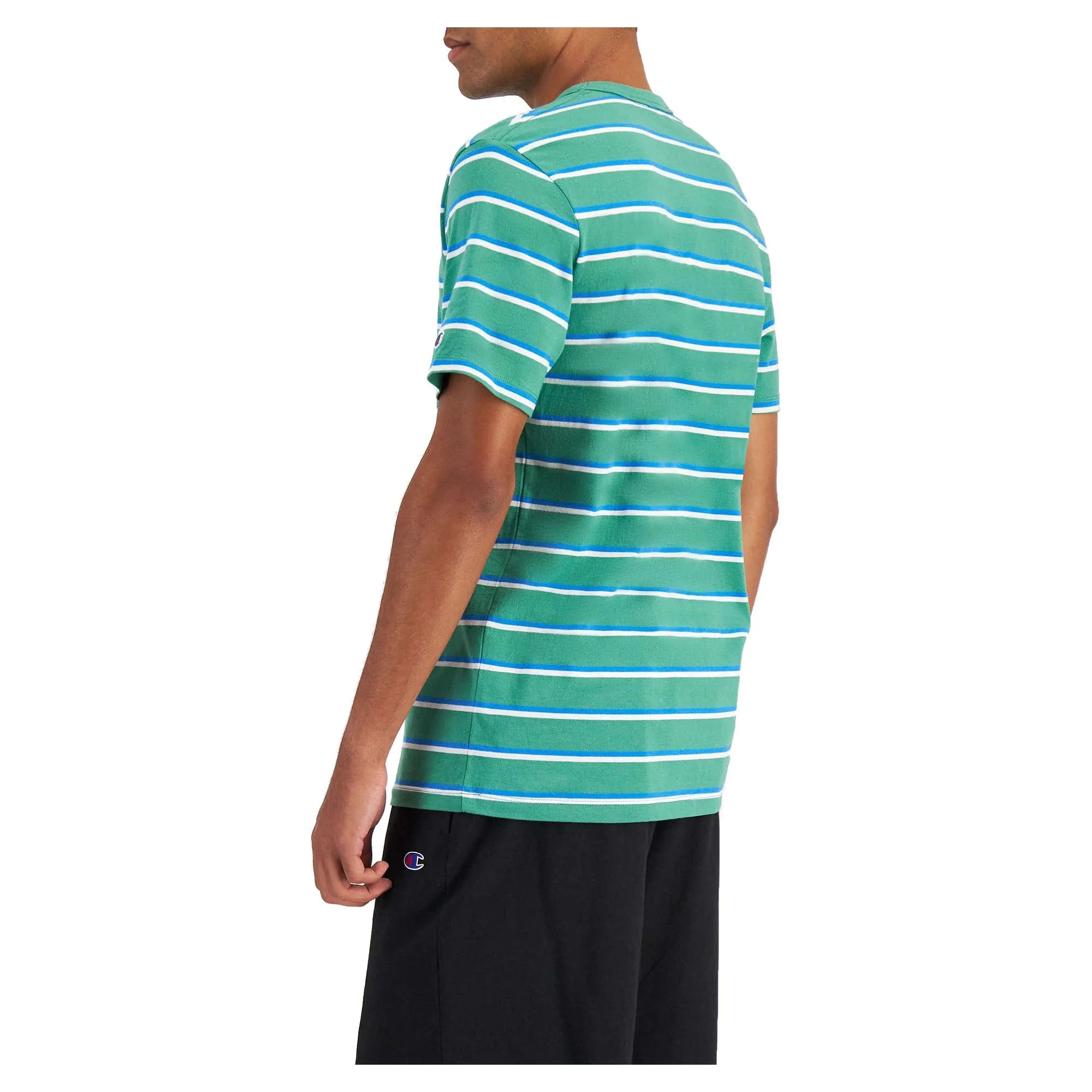 Men's Script Stripe Tee