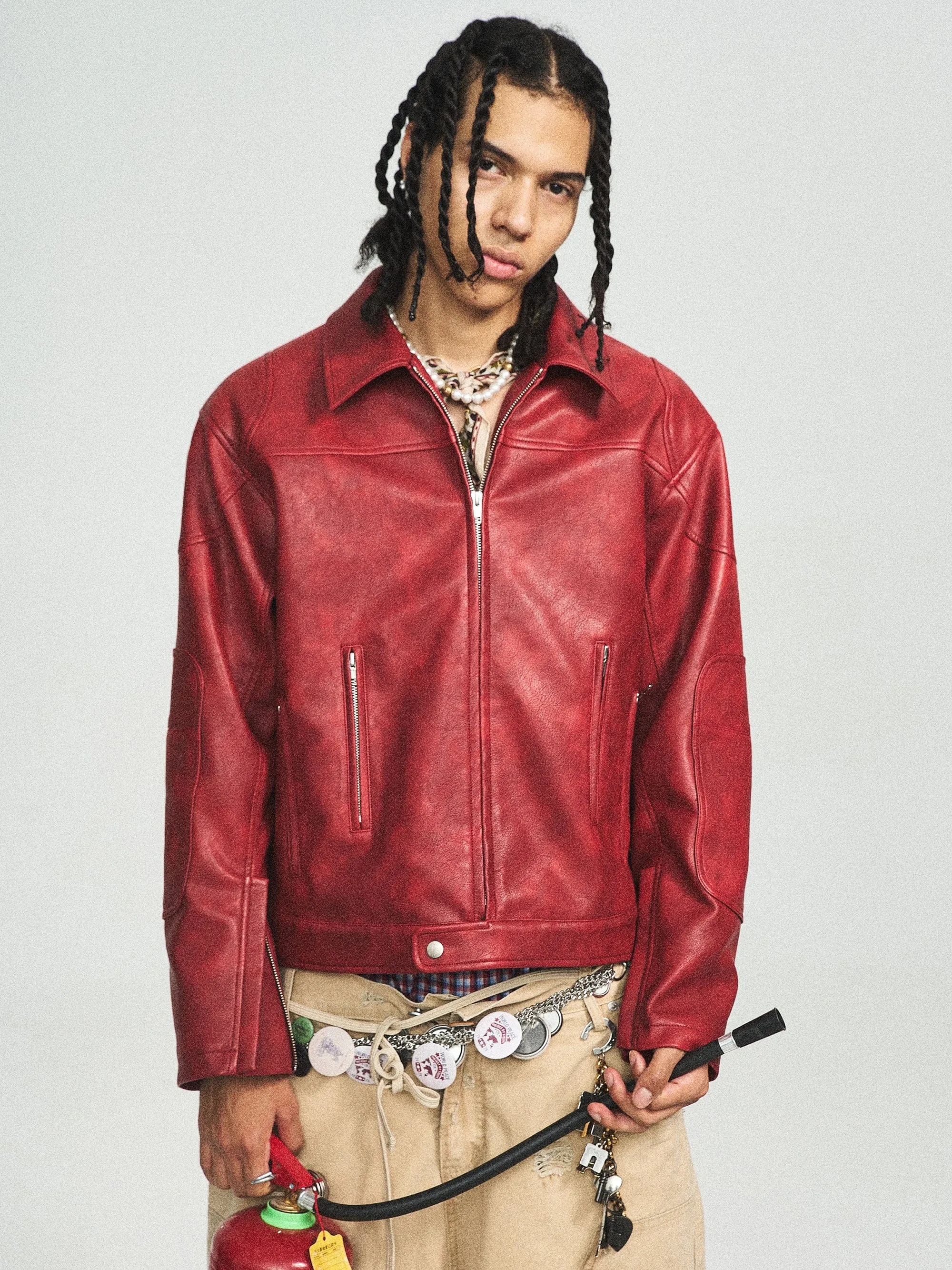 Red Leather Jacket