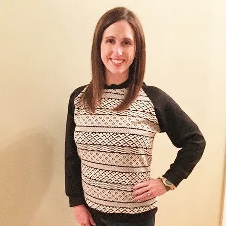 Women's Raglan Hoodie sewing pattern